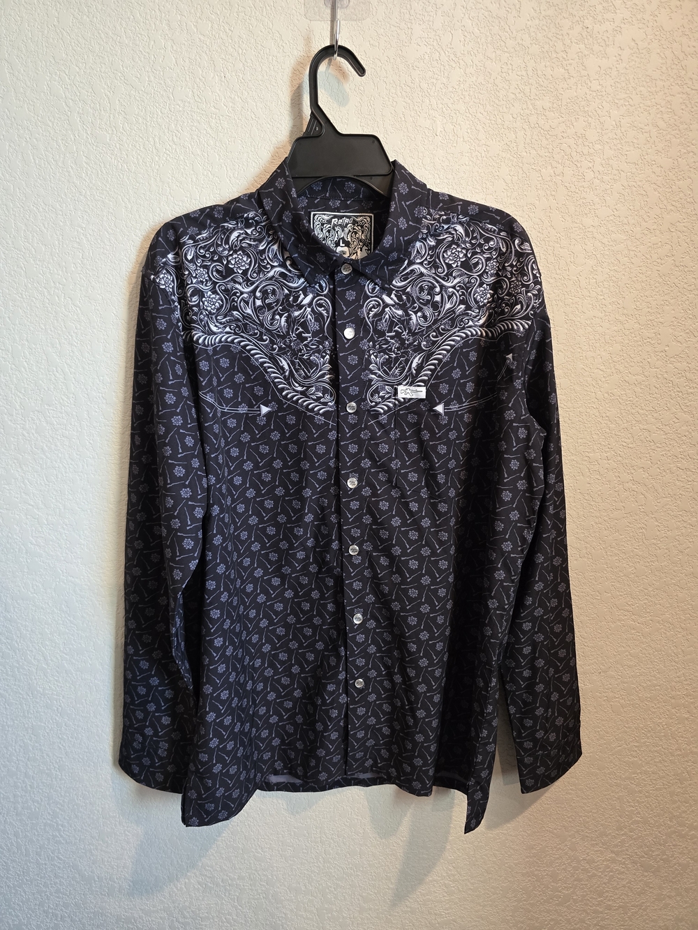 Retro Rifle x SilencerCo "Old Silence" Western Button Up Shirt - Size Large